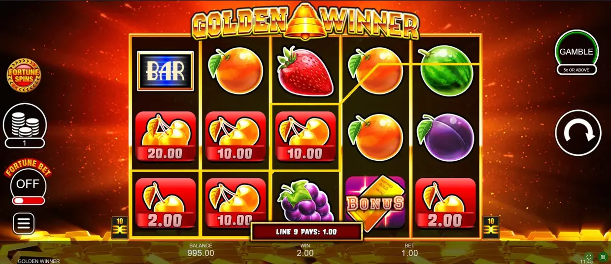 Golden Winner slot